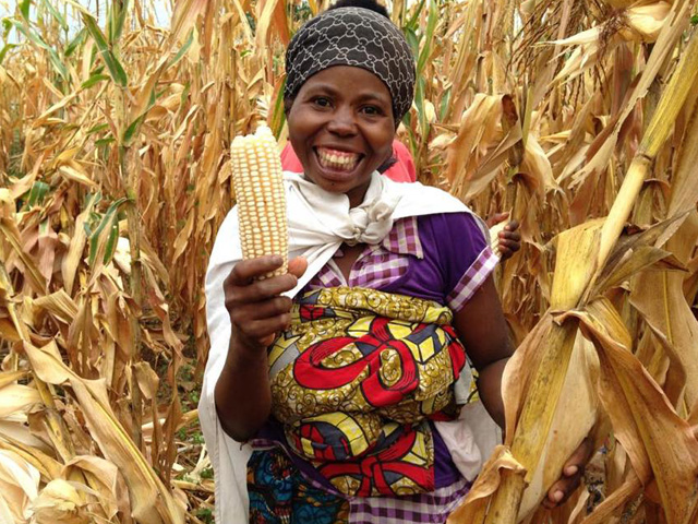 Primary school child in Burundi