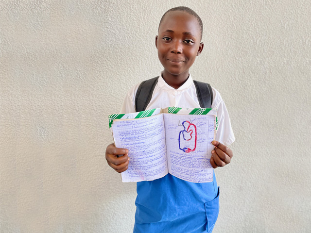 Child at Secondary School in Burundi
